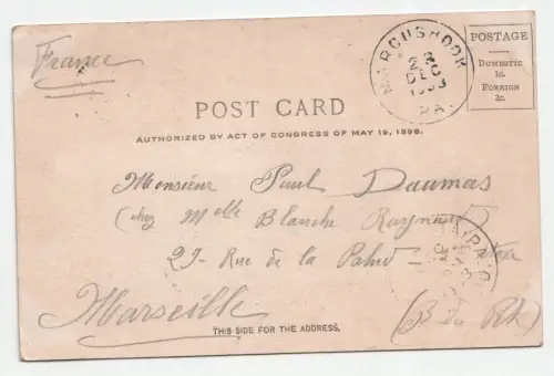 Philadelphia - University of Penna, Dormitories. jahr 1909