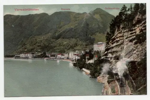 Vierwaldstättersee. Brunnen