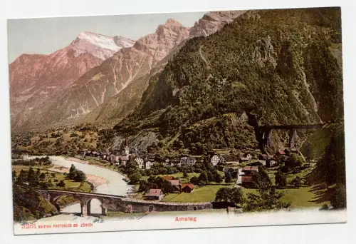 Amsteg. Schweiz