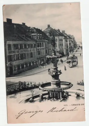 Chaux-de-Fonds. jahr 1909