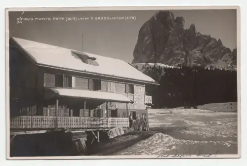 Rifugio Monte Pana verso il Sassolungo
