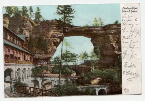 Prebischthor, Böhm. Schweiz. jahr 1905