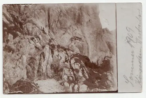 Alte Postkarte, Schweiz, Berge, Campina stempel