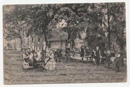 Tensionnet des Religieuses Ursulines. Maeseyck. // Alte Ansichtskarte