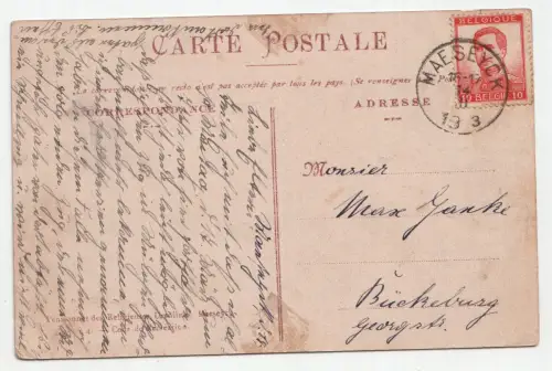 Tensionnet des Religieuses Ursulines. Maeseyck. // Alte Ansichtskarte