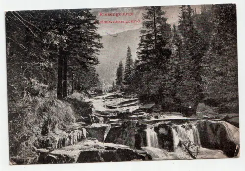 Riesengebirge. Weisswassergrund. jahr 1908