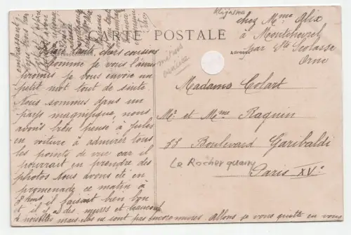 Montchevrel (Orne). Le Rocher - Vue generale des Carrieres. // Alte AK