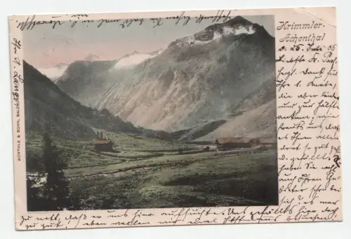 Krimmler. Achenthal. jahr 1905