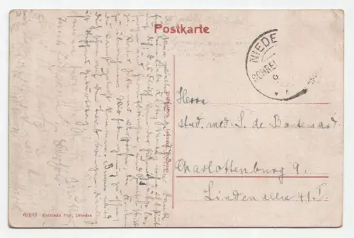 Riesengebirge. Weisswasserpartie. // Alte Ansichtskarte