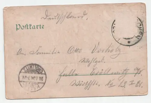 Herrnskretschen. Böhm. Schweiz. jahr 1904