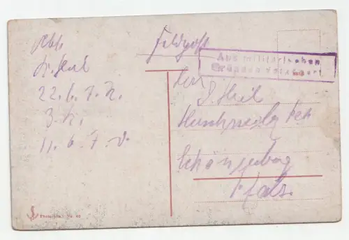 Budapest. Kilatas a Gellerthegyröl. Aussicht vom Gellertberge. // Feldpost