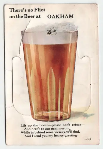 There s no Flies on the Beer at Oakham.