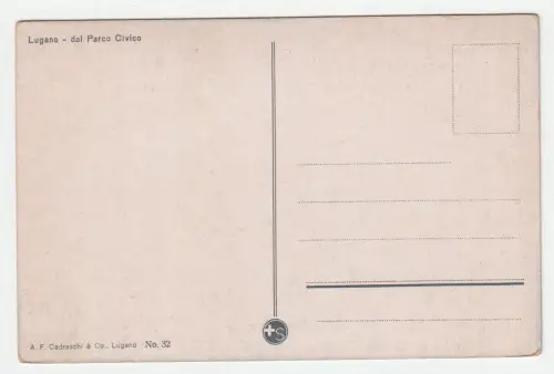 Lugano - dal Parco Civico