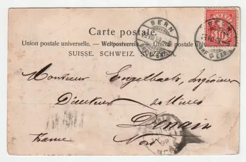 Bern. Bärengraben. jahr 1899
