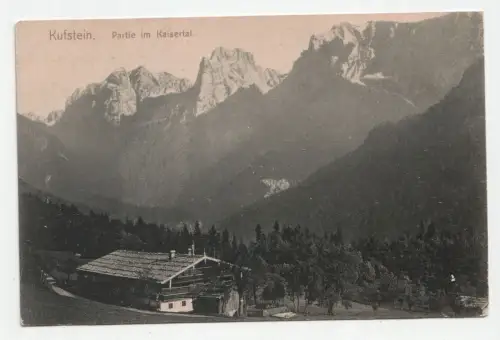 Kufstein. Partie im Kaisertal.