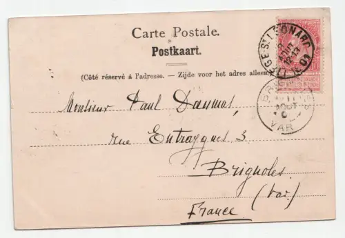 Spa. Promenade Meyerbeer. jahr 1901