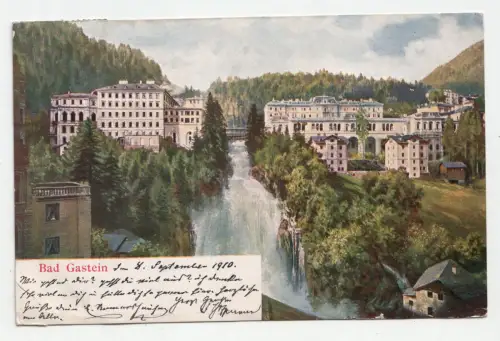 Bad Gastein. jahr 1910