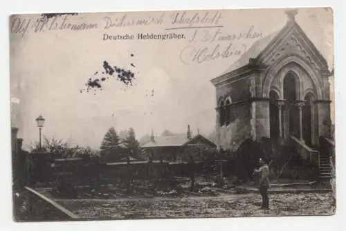 Deutsche Heldengräber. jahr 1917 // Feldpost