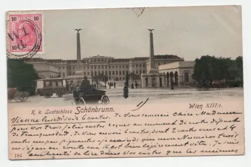 K. k. Lustschloss Schönbrunn. Wien. circa 1910