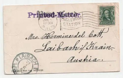 Festival Hall and Cascades. circa 1905