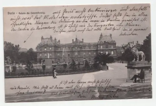 Paris - Palais du Luxembourg. jahr 1909