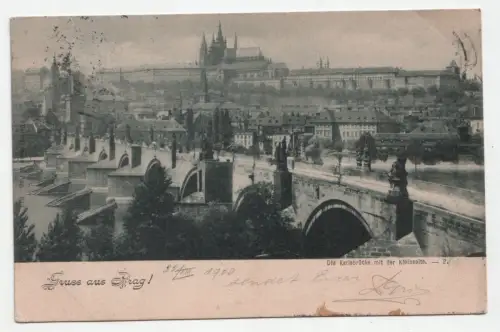 Gruss aus Prag! jahr 1900