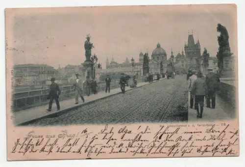 Gruss aus Prag! jahr 1900