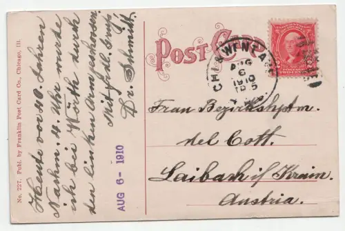 University of Chicago, Law School. year 1910