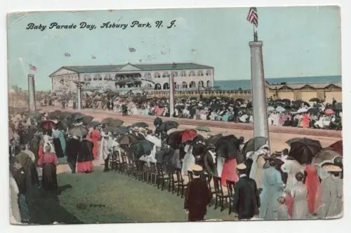 Baby Parade Day, Asbury Park. year 1912