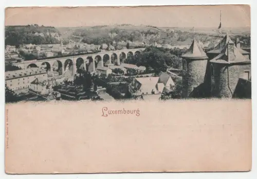 Luxembourg. // Alte Ansichtskarte