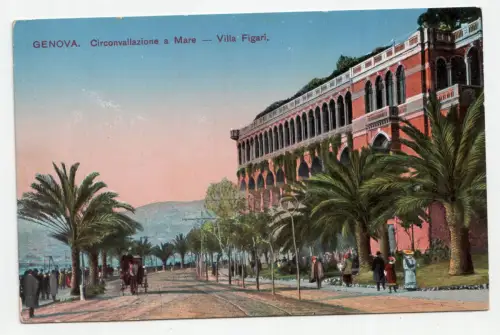 Genova. Circonvallazione a Mare - Villa Figari.