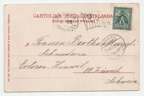 Genova. Interno S. S. Nunziata. jahr 1906