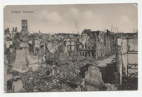 Longwy-Oberstadt. jahr 1915 // Feldpost // 15 Reserve Division