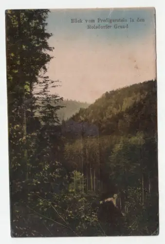 Blick vom Predigerstein in den Moisdorfer Grund.