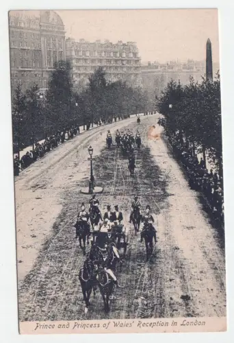 Prince and Princess of Wales s Reception in London.