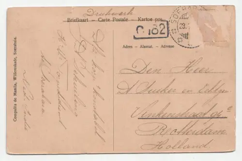 Strandgezicht Kamal-Madoera overzijde - Soerabaia.