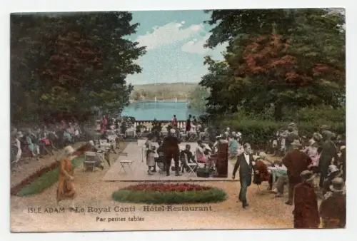 Isle Adam. Le Royal Conti. Hotel Restaurant.