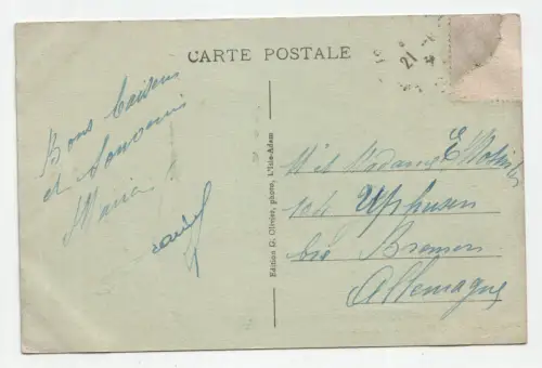 Isle Adam. Le Royal Conti. Hotel Restaurant.