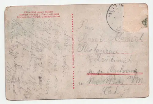 Hutisko u Roznova p. Radhostem. // Alte Ansichtskarte