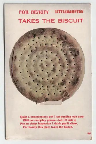 For Beauty Littlehampton. Takes the Biscuit