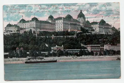 Budapest. Kiralyi var - Königl. Burg.