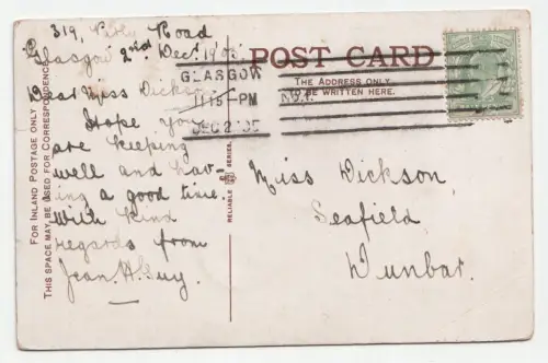 The University, West End Park. year 1903