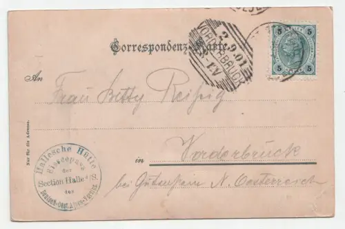 Kalte sche Kütte. jahr 1901