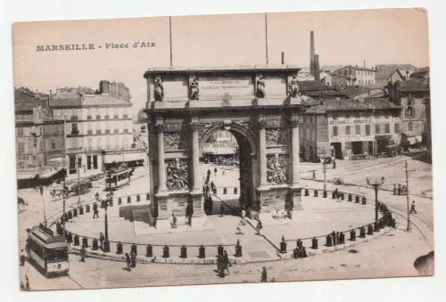 Marseille - Place d Aix.