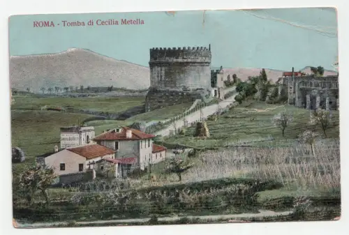 Roma. Tomba di Cecilia Metella.