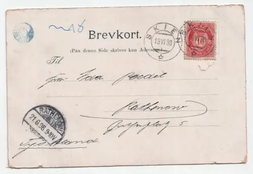 Hilsen fra Norge. jahr 1898