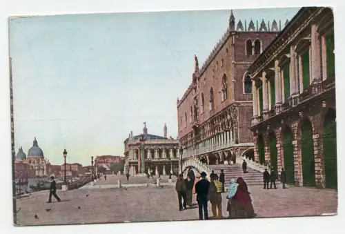 Venezia - Ponte della Paglia e Prigioni.