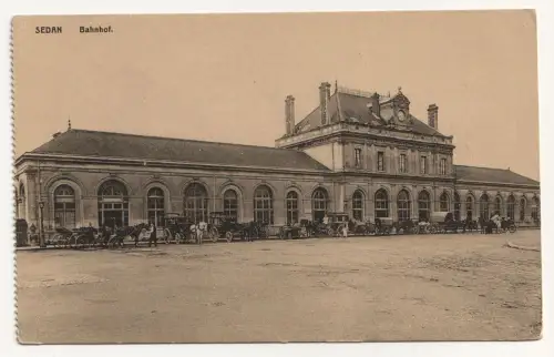 Sedan. Bahnhof. jahr 1917