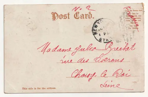 Fire Scene. New York. jahr 1907