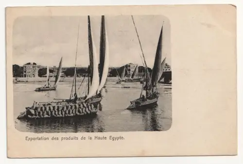 Exportation des produits de la Haute Egypte.
